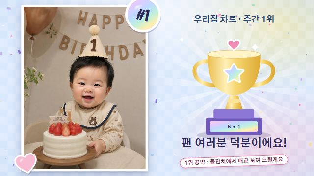 아이돌 데뷔 22번째 장면 — 첫 1위