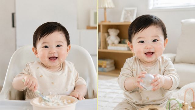 영화 예고편 9번째 장면 — 첫 이유식